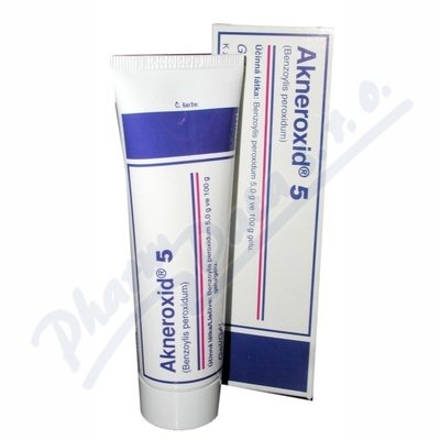 AKNEROXID 5 50MG/G gel 50G