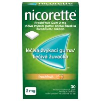 NICORETTE FRESHFRUIT GUM 2 MG