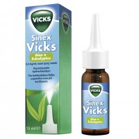 SINEX VICKS ALOE A EUKALYPTUS 0,5MG/ML nosní podání SPR SOL 1X15ML
