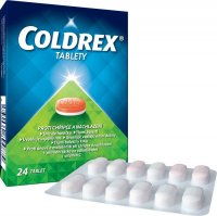COLDREX 500MG/25MG/5MG/20MG/30MG neobalené tablety 24