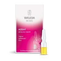 Weleda Skin Care růžový pleťový olej v ampulích 7-denní vyhlazující kůra růže 7 x 0,8 ml