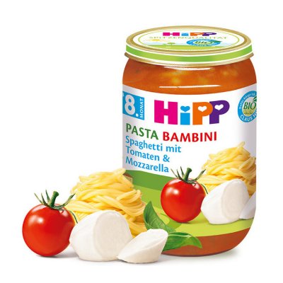 HiPP JUNIOR BIO Rajč.se špaget.a mozz. 220g C-123