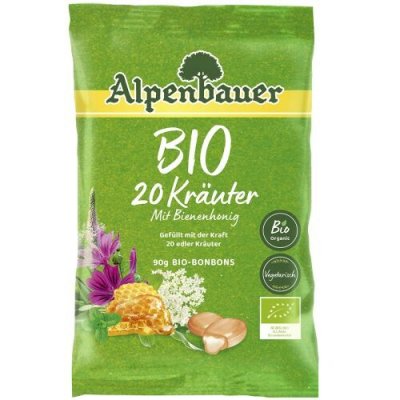 Alpenbauer Bonbóny 20 bylinek BIO 90g