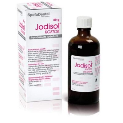 JODISOL ROZTOK - 38,5MG/G DRM SOL 80G