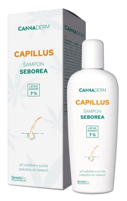 Cannaderm Capillus Šampon seborea 150 ml