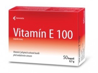 Noventis Vitamin E 100 mg 50 kapslí