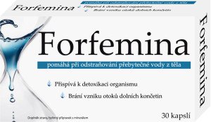 Forfemina Přípravek na odvodnění těla 30 kapslí