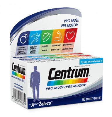 Multivitamin Centrum pro muže 60tbl