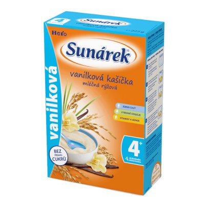 Sunar vanilková kaše mléčná rýžová 225 g