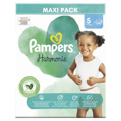 Pampers Harmonie Plenky velikost 5 11-16kg 66 ks