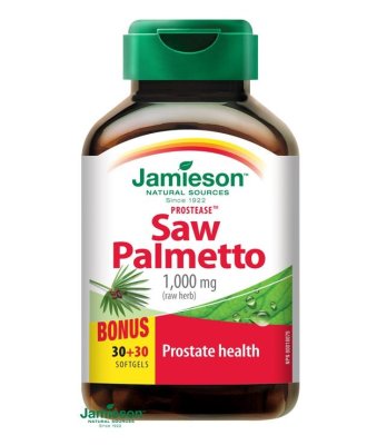 Jamieson Prostease Saw Palmetto 125 mg 60 kapslí