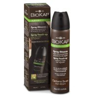 BIOKAP Spray Touch Up Hnědý tmavý krycí sprej 75 ml