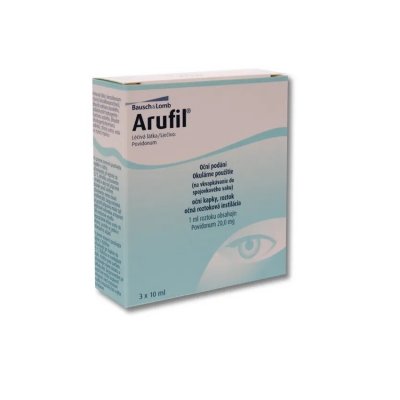 ARUFIL 20MG/ML oční podání kapky, roztok 3X10ML I