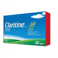 CLARITINE 10MG neobalené tablety 60