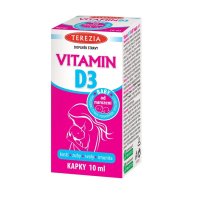 Terezia VITAMIN D3 BABY od 1.měsíce 400 IU kapky 10 ml