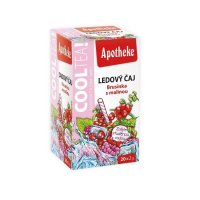 Apotheke CoolTea Brusinka s malinou porcovaný čaj 20x2 g