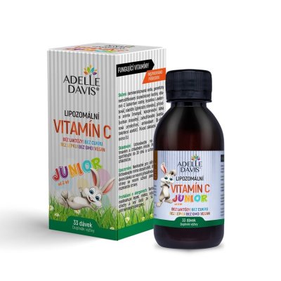 Adelle Davis Lipozomální vitamín C JUNIOR 100 ml
