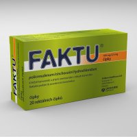 FAKTU RCT 100MG/2,5MG SUP 20
