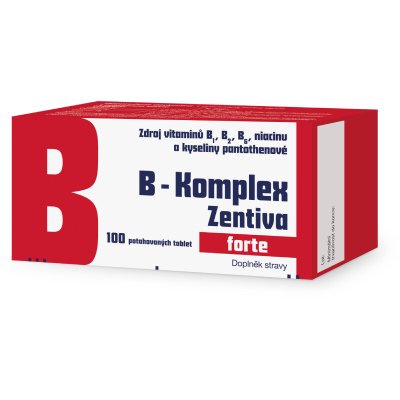 B-Komplex Zentiva forte 100 potahovaných tablet