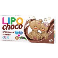 CLINICAL LIPOchoco lipozomální vitamíny C+D3+Zn 40 ks