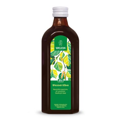 Weleda Březová šťáva BIO Bez cukru 250 ml