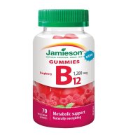 Jamieson Gummies Vitamín B12 1200 mcg 70 želatinových pastilek