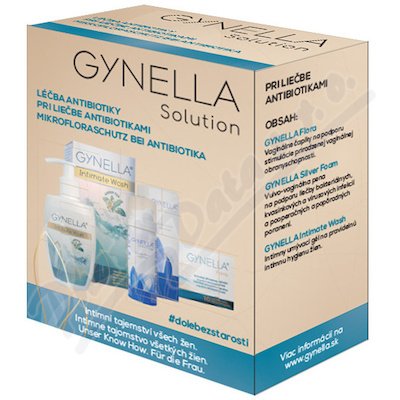 GYNELLA Solution léčba antibiotiky - sada