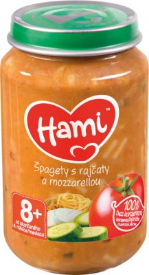 Nutricia Hami příkrm Špagety s rajčaty a mozzarellou 200 g