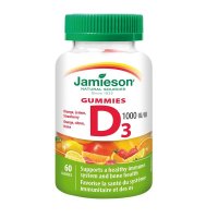 Jamieson Vitamin D3 Gummies 60 žvýkacích tablet