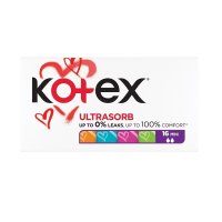 Kotex Ultra Sorb Mini tampony 16 ks