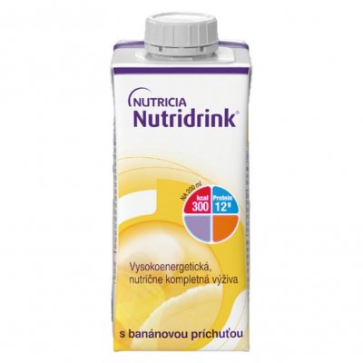 NUTRIDRINK S PŘÍCHUTÍ BANÁNOVOU POR SOL 24X200ML