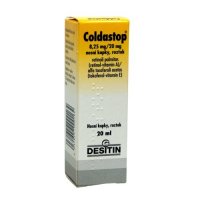 COLDASTOP 8,25MG/20MG nosní podání GTT SOL 1X20ML