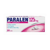 PARALEN 125MG TBL NOB 20