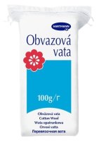 Vata obvazová skládaná 100g