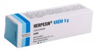 HERPESIN 50MG/G CRM 5G