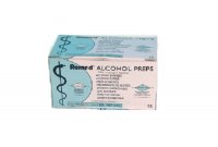 Alcohol Preps dezinfekční tampony - čtverečky100ks