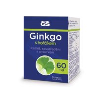 GS Ginkgo 60mg s hořčíkem 60 tablet
