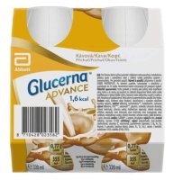 GLUCERNA ADVANCE 1,6 KCAL KÁVOVÁ PŘÍCHUŤ perorální roztok 4X220ML