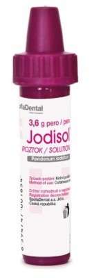 JODISOL ROZTOK - 38,5MG/G DRM SOL 3,6G