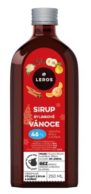LEROS sirup Bylinkové Vánoce 250ml