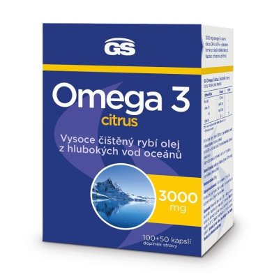 GS Omega 3 Citrus cps.100+50