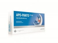 APO-PANTO 20MG enterosolventní tableta 14