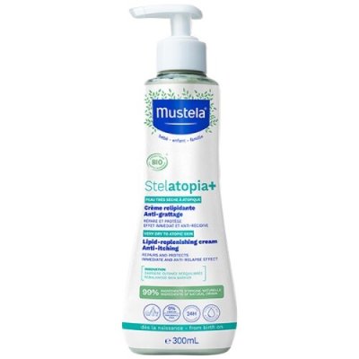 Mustela STELATOPIA+ Zklidňující a obnovující krém BIO 300 ml