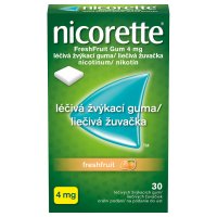 NICORETTE FRESHFRUIT GUM 4 MG