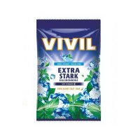 Vivil Extra silný mentol+vit.C bez cukru 60g