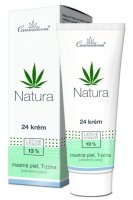 Cannaderm Natura 24 pleťový krém pro mastnou pleť 75 g