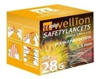 Wellion Safety Lancets jehly jednorázové 28G 200ks