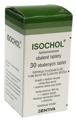 ISOCHOL - 400MG TBL OBD 30