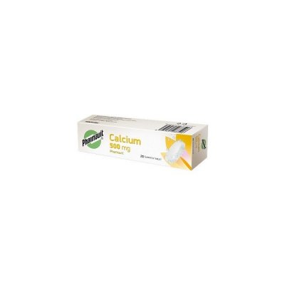 CALCIUM 500 MG PHARMAVIT 500MG šumivá tableta 20