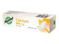 CALCIUM 500 MG PHARMAVIT 500MG šumivá tableta 20 CALCIUM 500 MG PHARMAVIT 500MG šumivá tableta 20